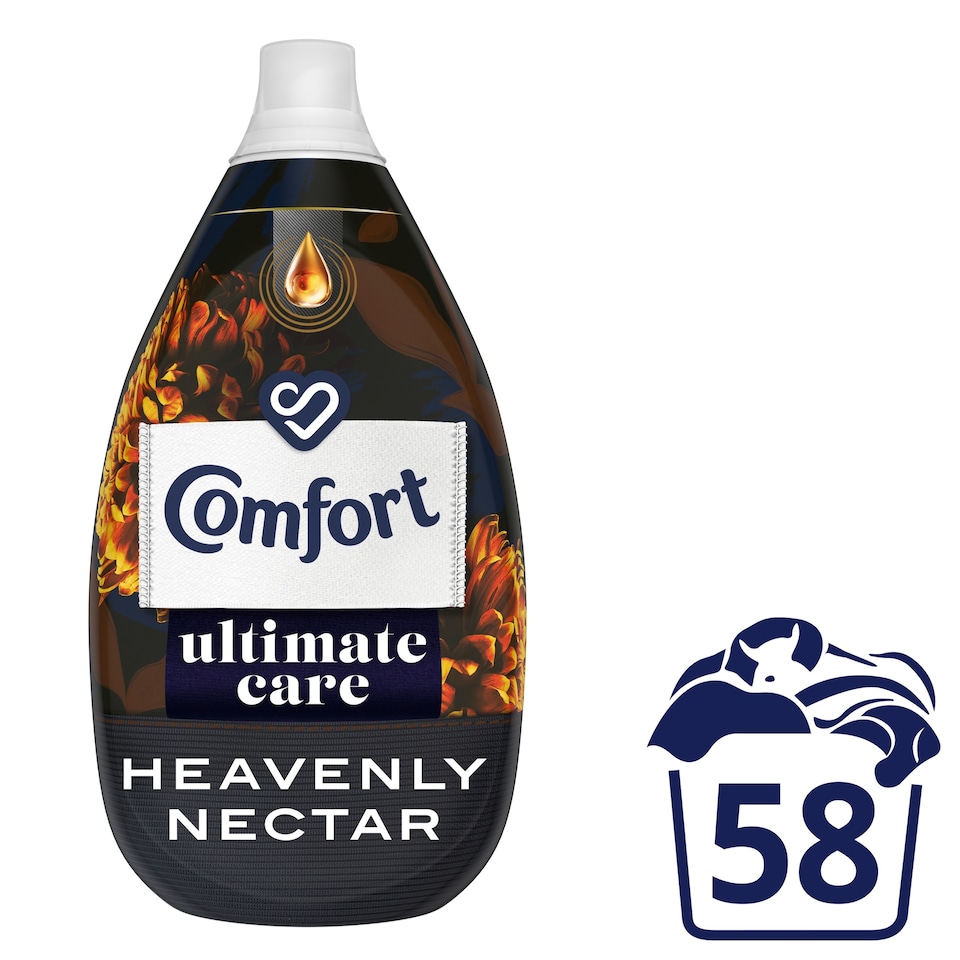 image 1 of Comfort Ultimate Care Heavenly Nectar Fabric Conditioner 58W 870ml