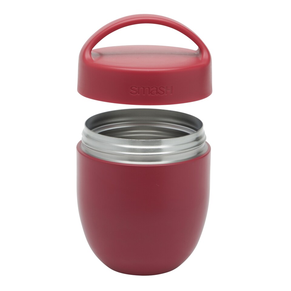 image 1 of SMASH BLUE ROSE STAINLESS STEEL FOOD FLASK 500ML