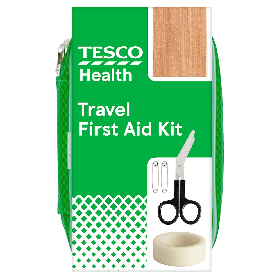 image 1 of Tesco Health Travel First Aid Kit