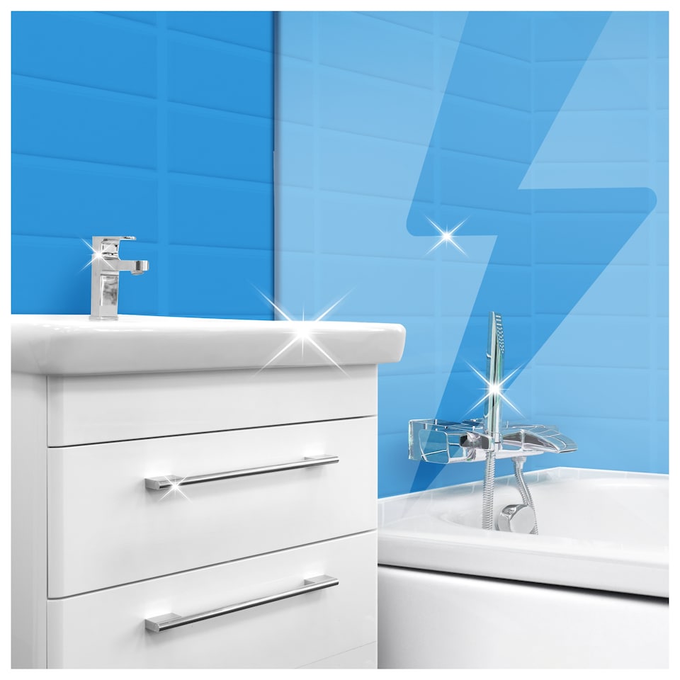image 1 of Flash Spray Wipe Done Bathroom Cleaner - White Blossom 800ml