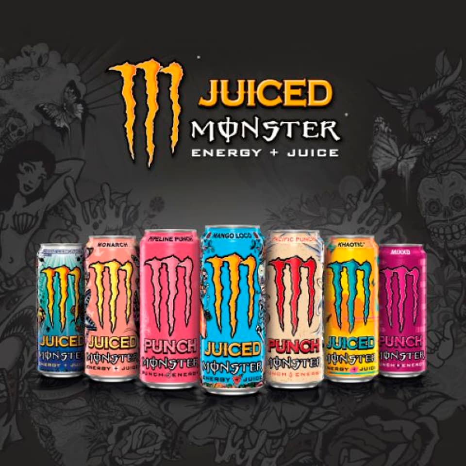 image 1 of Monster Energy Juice Rio Punch 500ml