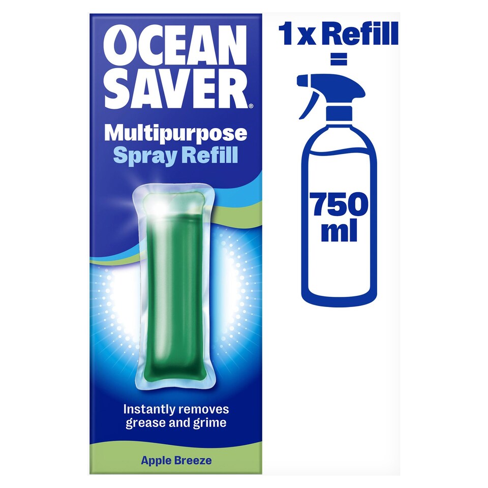 Oceansaver Apple Multi Purpose Cleaner Ecodrops 10Ml Tesco Groceries