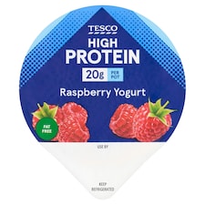 Tesco High Protein Raspberry Yogurt 215g