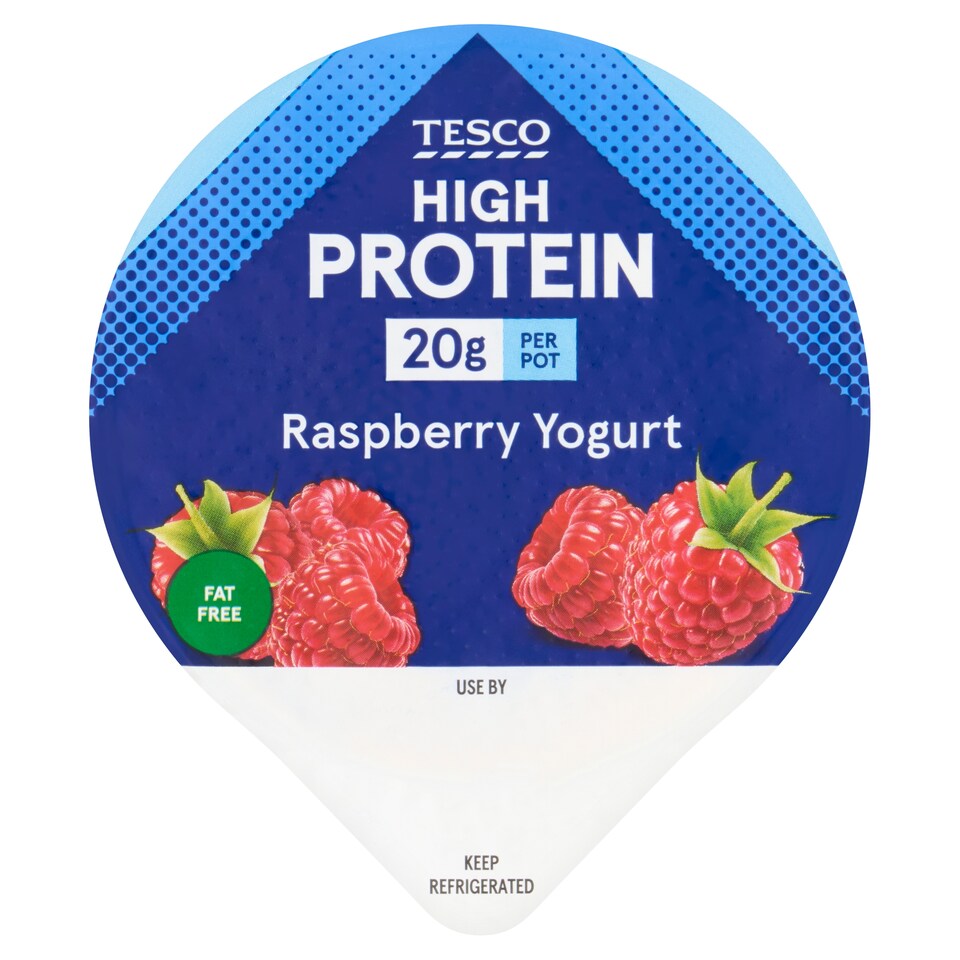 Tesco High Protein Raspberry Yogurt 215g 