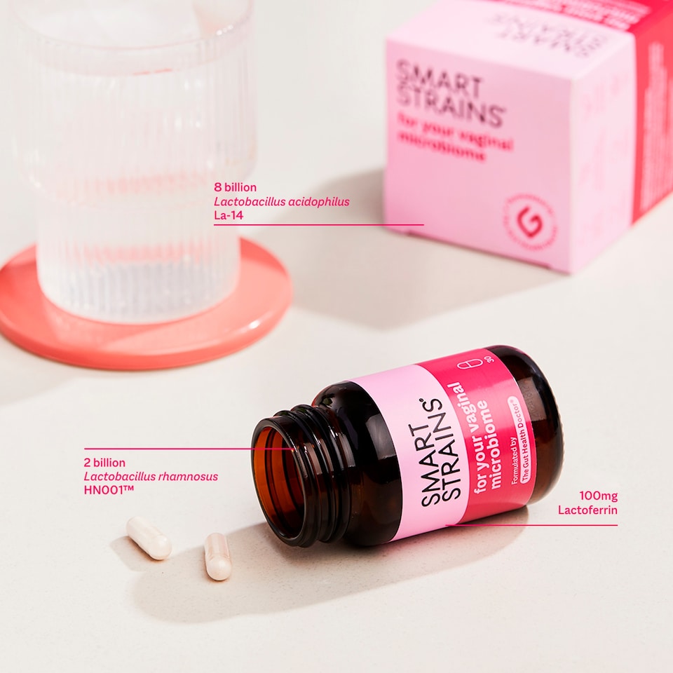 image 1 of SMART STRAINS probiotics for your Vaginal Microbiome & women's health - 30 Capsules