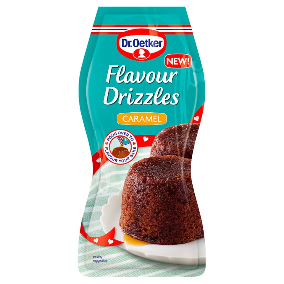 Dr Oetker Caramel Flavoured Drizzles 50G