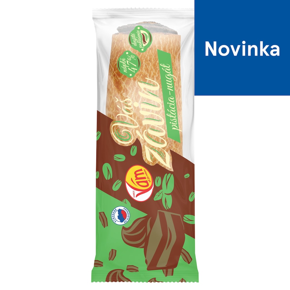 Vamex Váš závin s pistáciovo-nugátovou náplňou 400 g