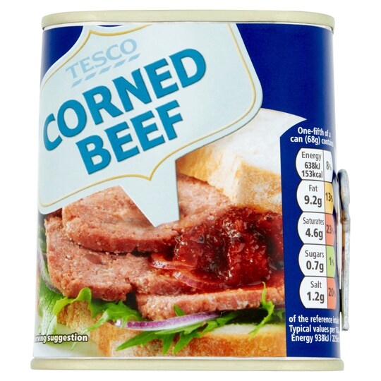 Tesco Corned Beef 340G Tesco Groceries