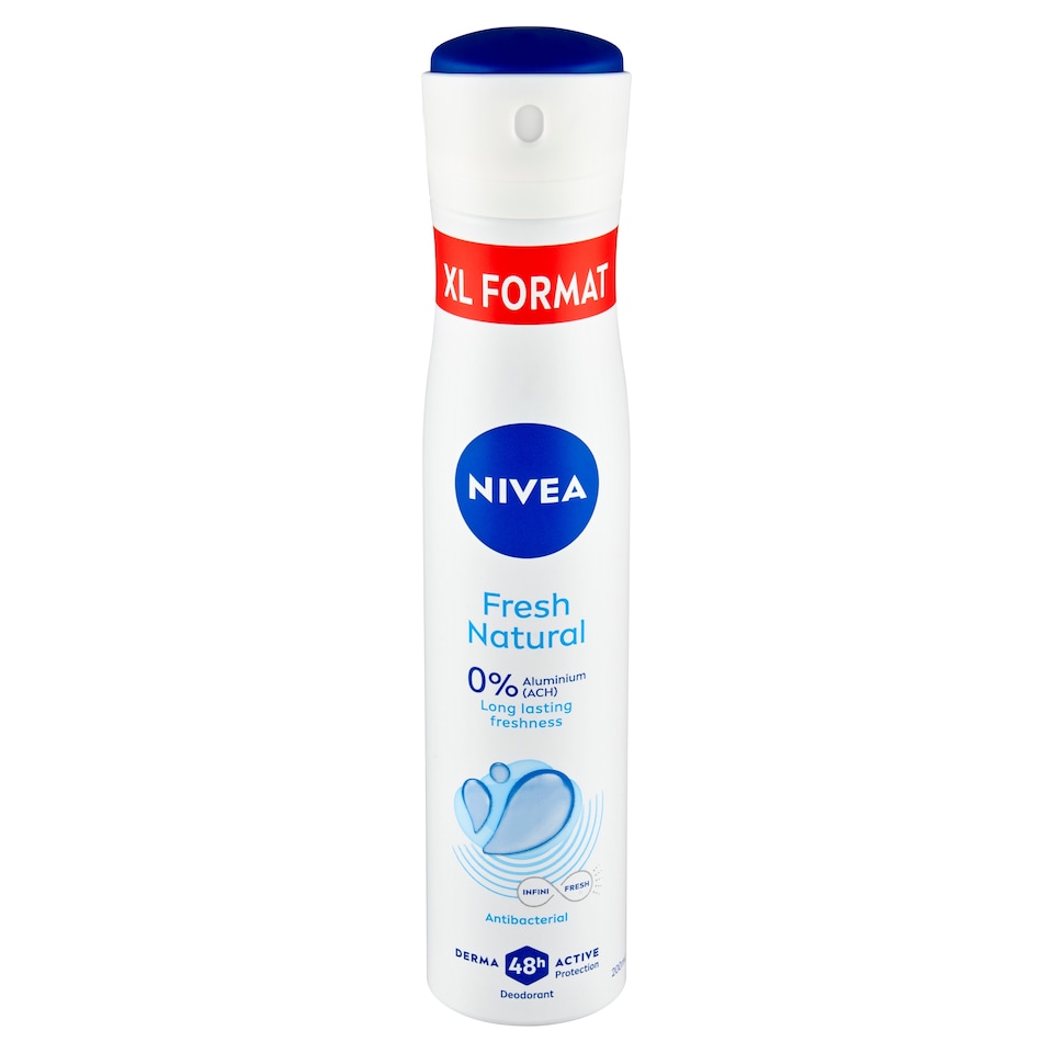 Obrázek 1 pro produkt Nivea Fresh Natural Sprej deodorant 200ml