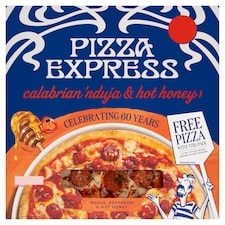 Pizza Express Calabrian 'Nduja & Hot Honey Pizza 385g