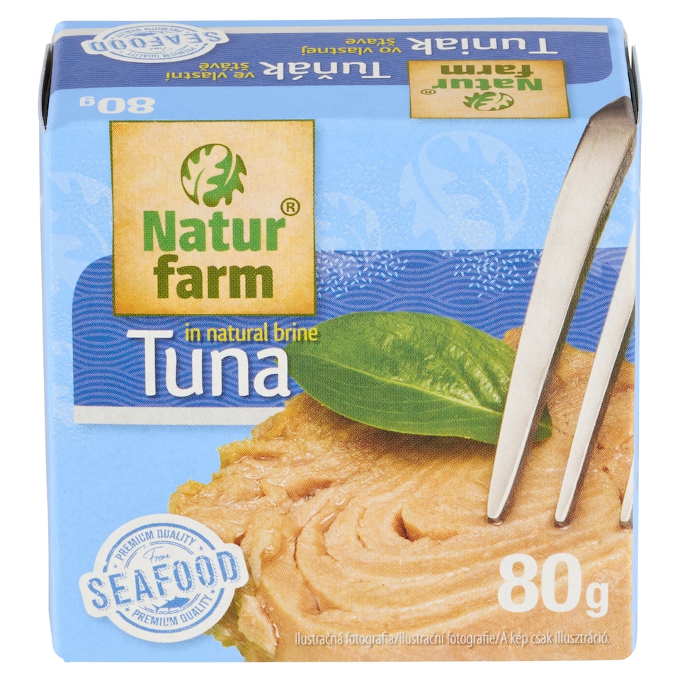obrázok 1 z Natur Farm Tuniak kúsky vo vlastnej šťave 80 g