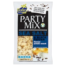 Golden Cross Party Mix, Sea Salt & Black Pepper 125G