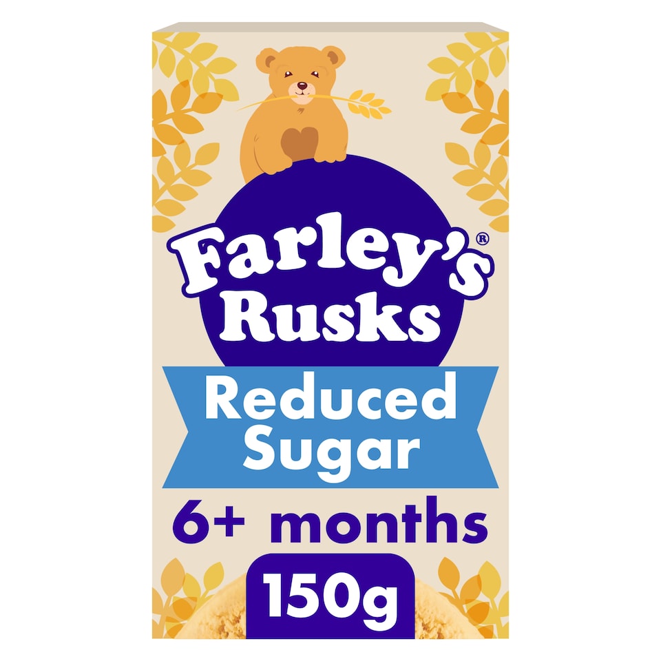image 1 of Farley's Reduced Sugar Rusks Baby Food Snack 150g