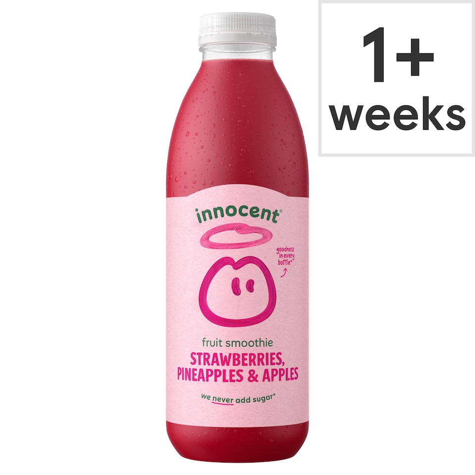 image 1 of innocent Smoothie Strawberries Pineapples & Apples 750ml