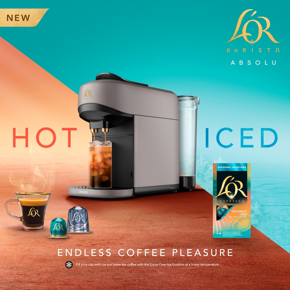 image 1 of  L'or Espresso roasted ground coffee with coconut flavour 10 capsules 52 g