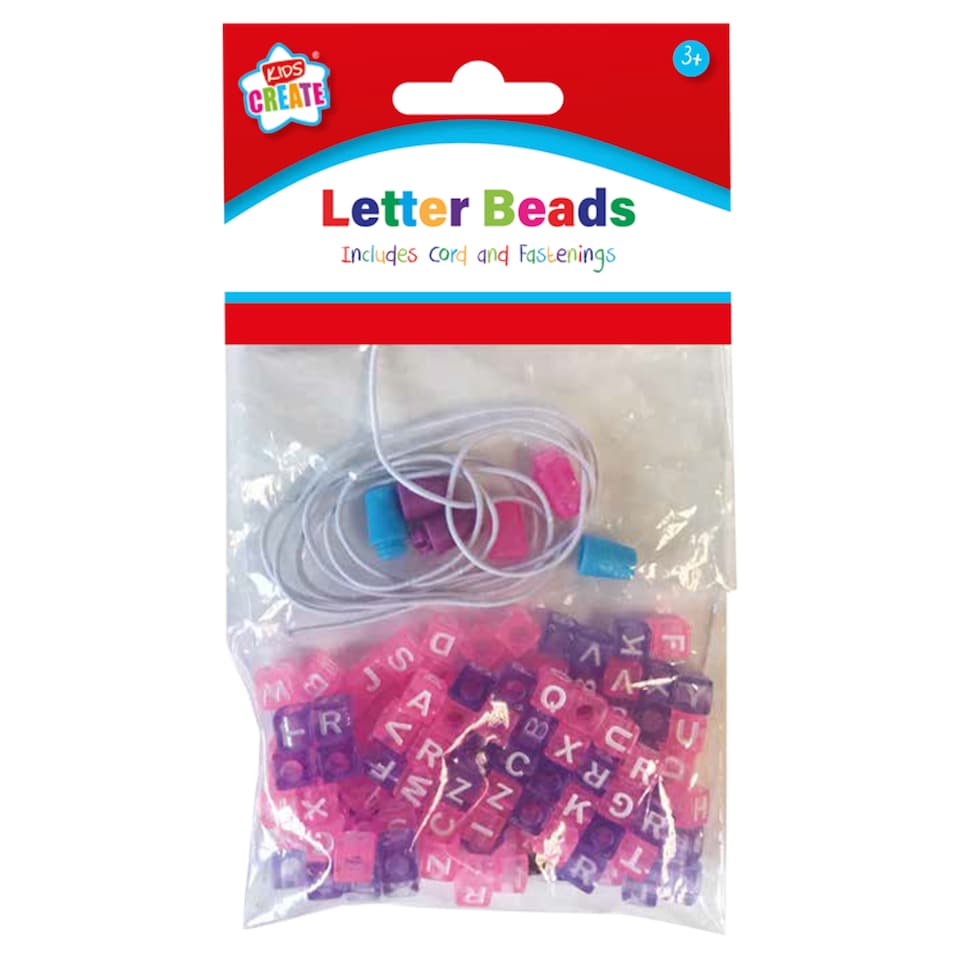 Kids Create Letter Beads