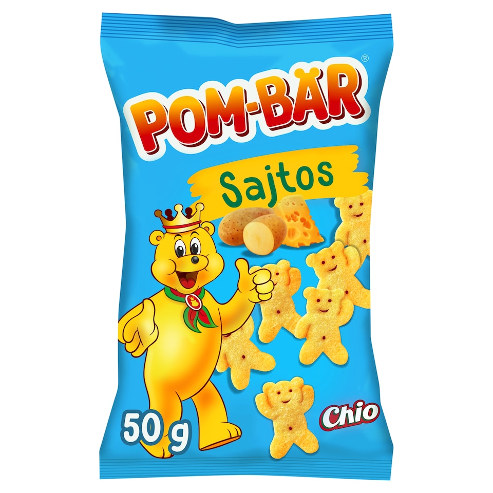 Pom-Bär sajtos burgonyasnack 50 g