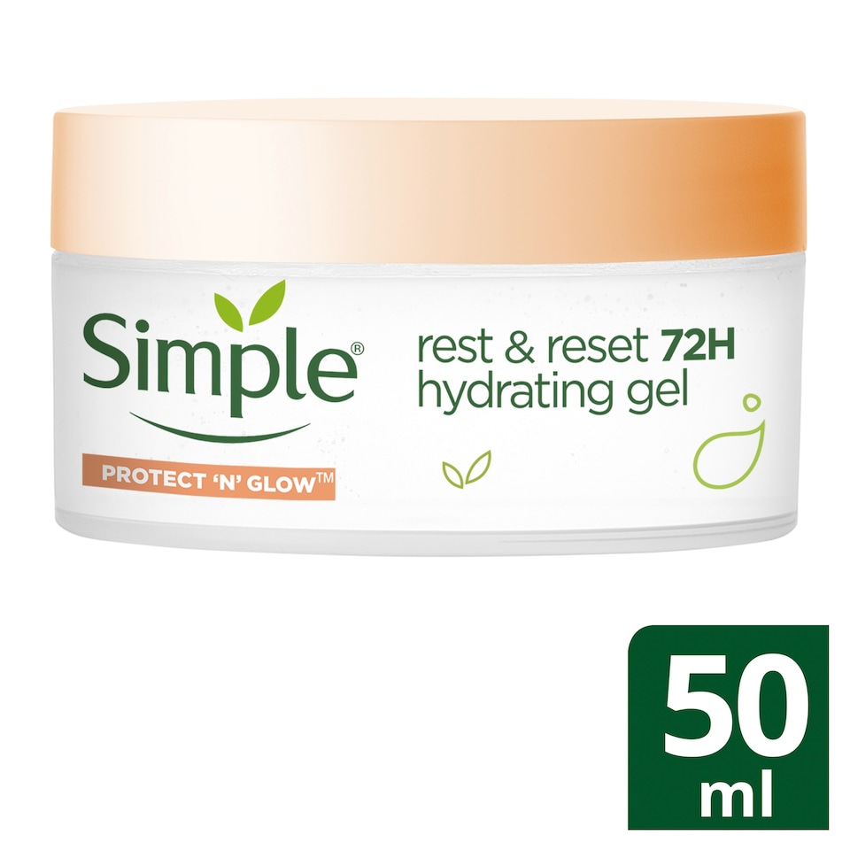 image 1 of Simple Rest & Reset 72 Hour Hydrating Gel 50Ml