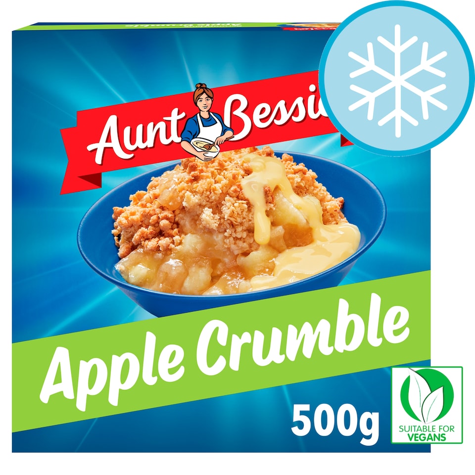 image 1 of Aunt Bessie's Bramley Apple Crumble 500G