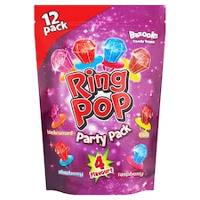 Bazooka Ring Pop Pouch 12 x 10g