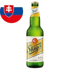 Steiger bezlepkové pivo 12% 0,5 l