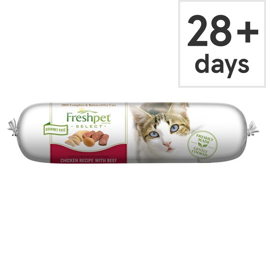 Freshpet Chicken & Beef Cat Food 454G Tesco Groceries