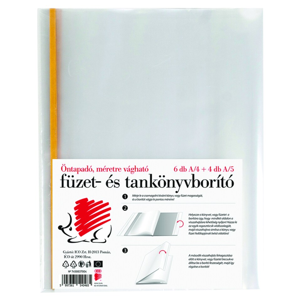 ICO Notebook and Book Cover 6 pcs/A4 4 pcs/A5