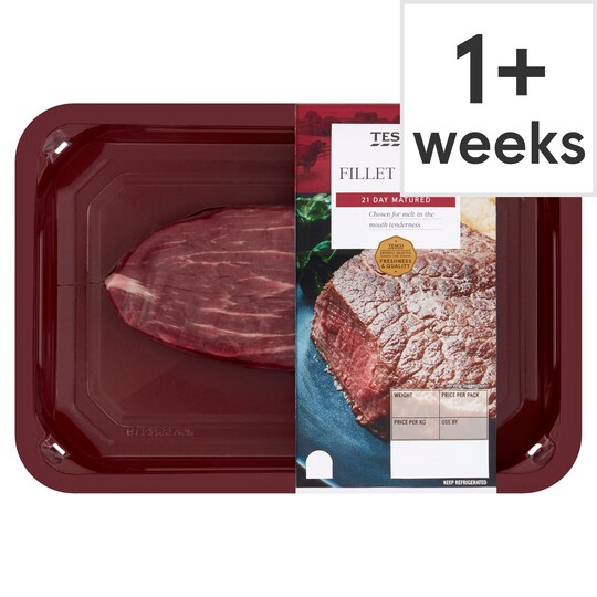 Tesco Beef Fillet Steak 170G Tesco Groceries
