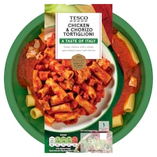 Tesco Smoky Chicken & Chorizo 400g