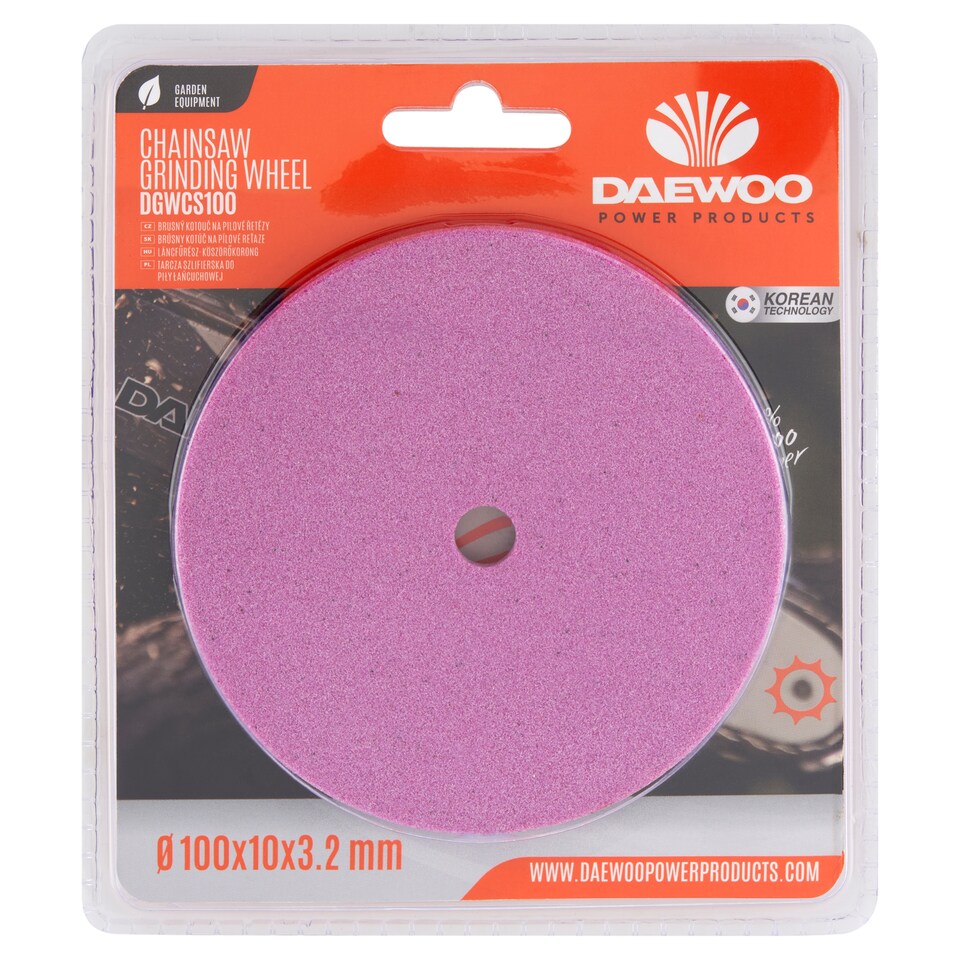 Daewoo Brusný kotouč na pilové řetězy DGWCS100