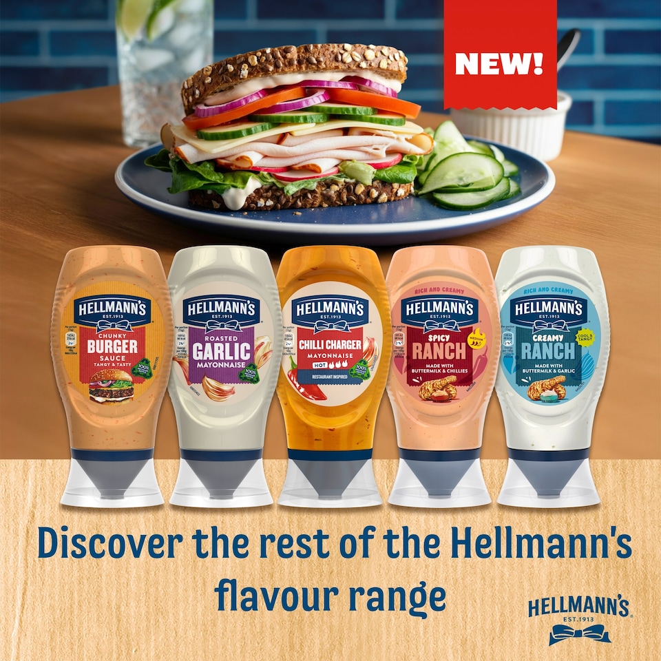 image 1 of Hellmann's Creamy Ranch Mayo 245g