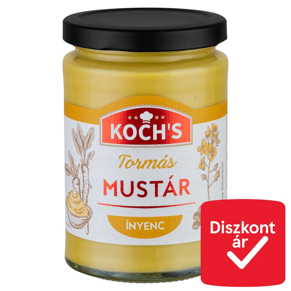 KOCH'S Tormás mustár 350 g