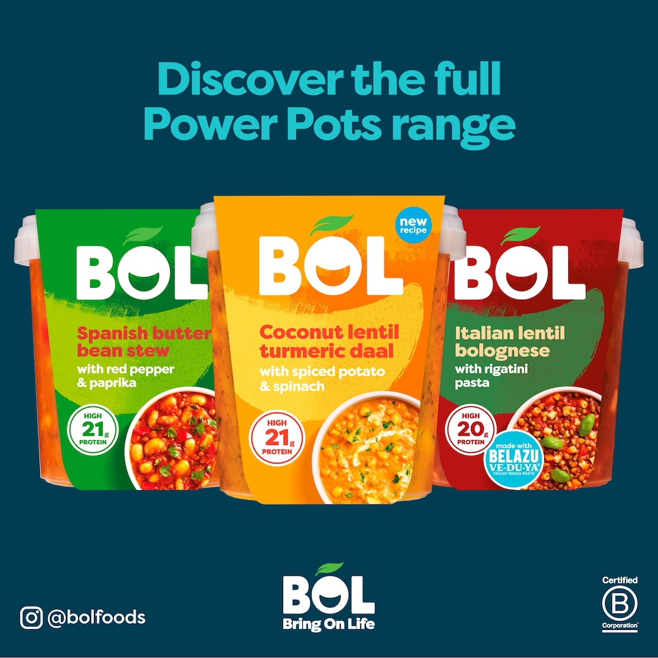 image 1 of BOL Chickpea Tikka Masala Power Pot 450g