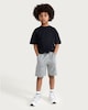 image 1 of F&F Boys 3-Pack Cotton Rich Drawstring Shorts in Black