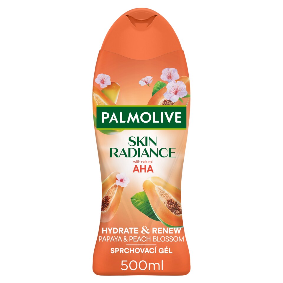image 1 of Palmolive SG Skin Radiance Papaya & Peach Blossom Shower Gel