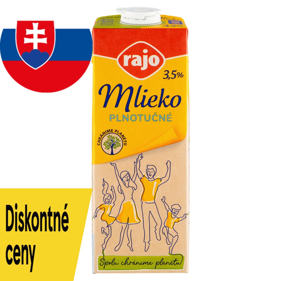image 1 of Rajo Whole Milk 3.5% 1 L