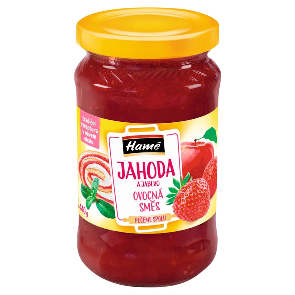 Hamé Fruit Mix Apple-Strawberry á la Jam 440g