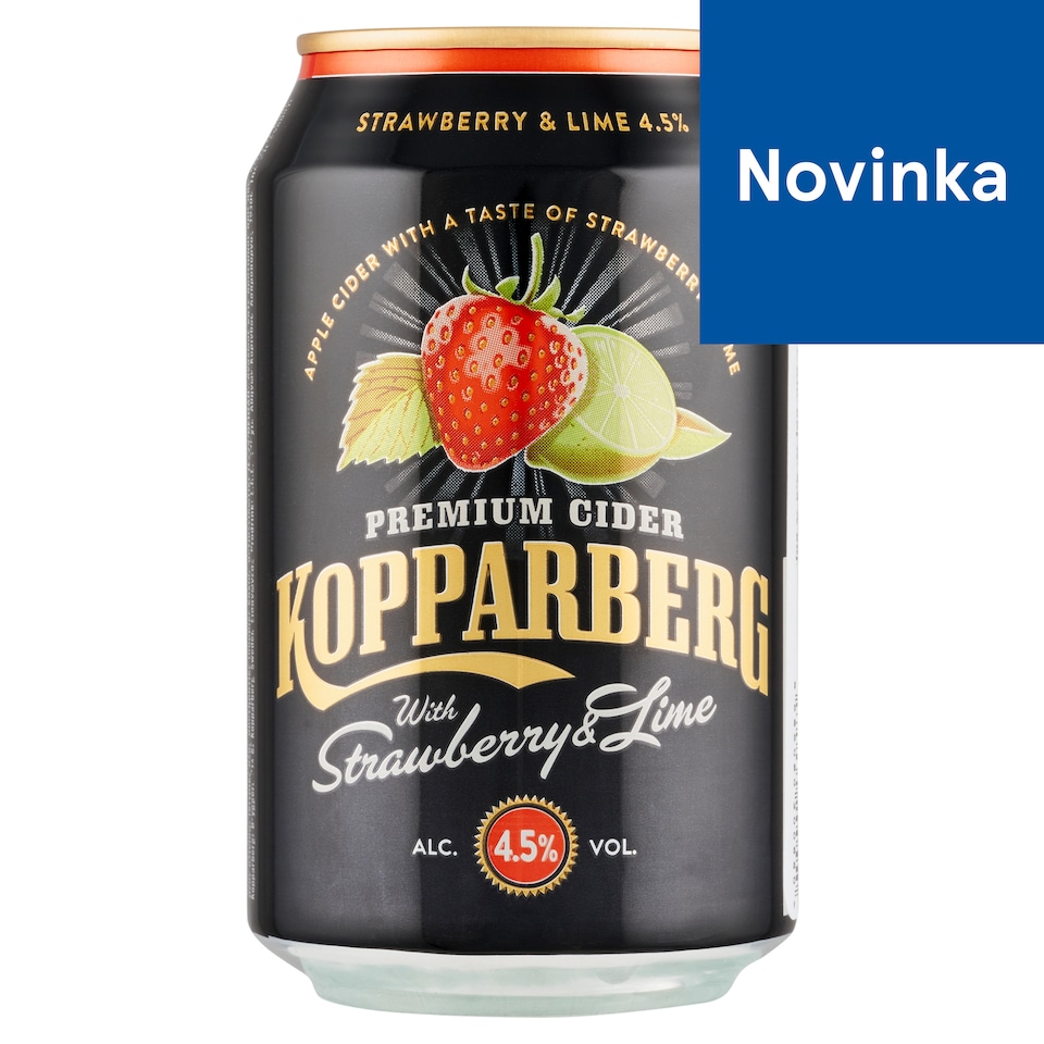 image 1 of Kopparberg Cider Strawberry-Lime 0.33 L