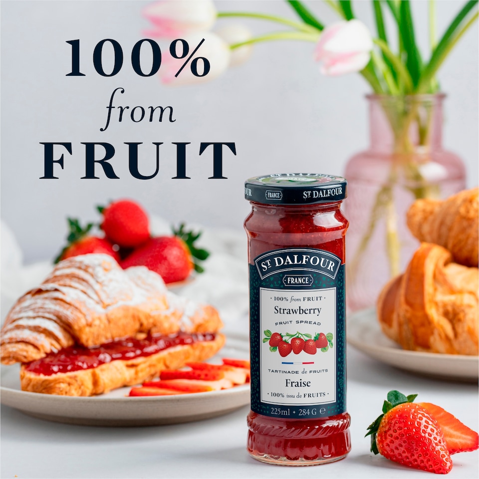 image 1 of St Dalfour Strawberry Fruit Spread 284G