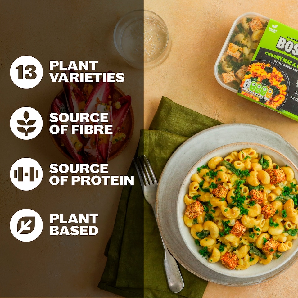 image 1 of BOSH! Creamy Mac & Greens 380g