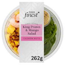 Tesco Finest King Prawn & Mango Salad 262G
