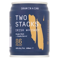 Two Stacks Single Malt Irish Whiskey 100Ml