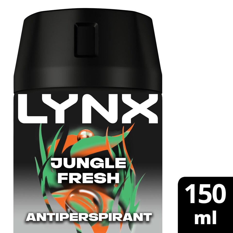 image 1 of Lynx 72h Jungle Fresh Antiperspirant Deodorant for Men 150ml