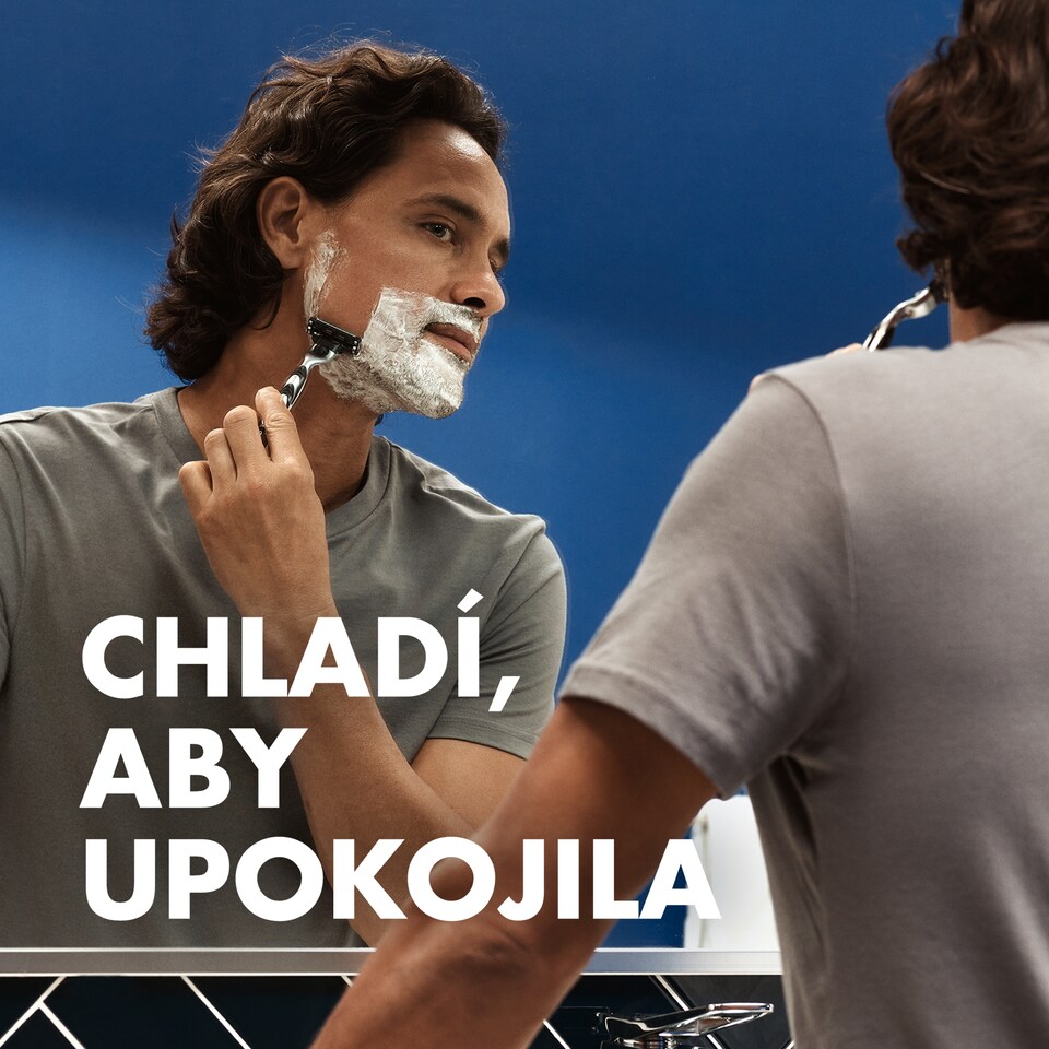 image 1 of Gillette Series Upokojujúca Pena Na Holenie S Aloe Vera, 200ml