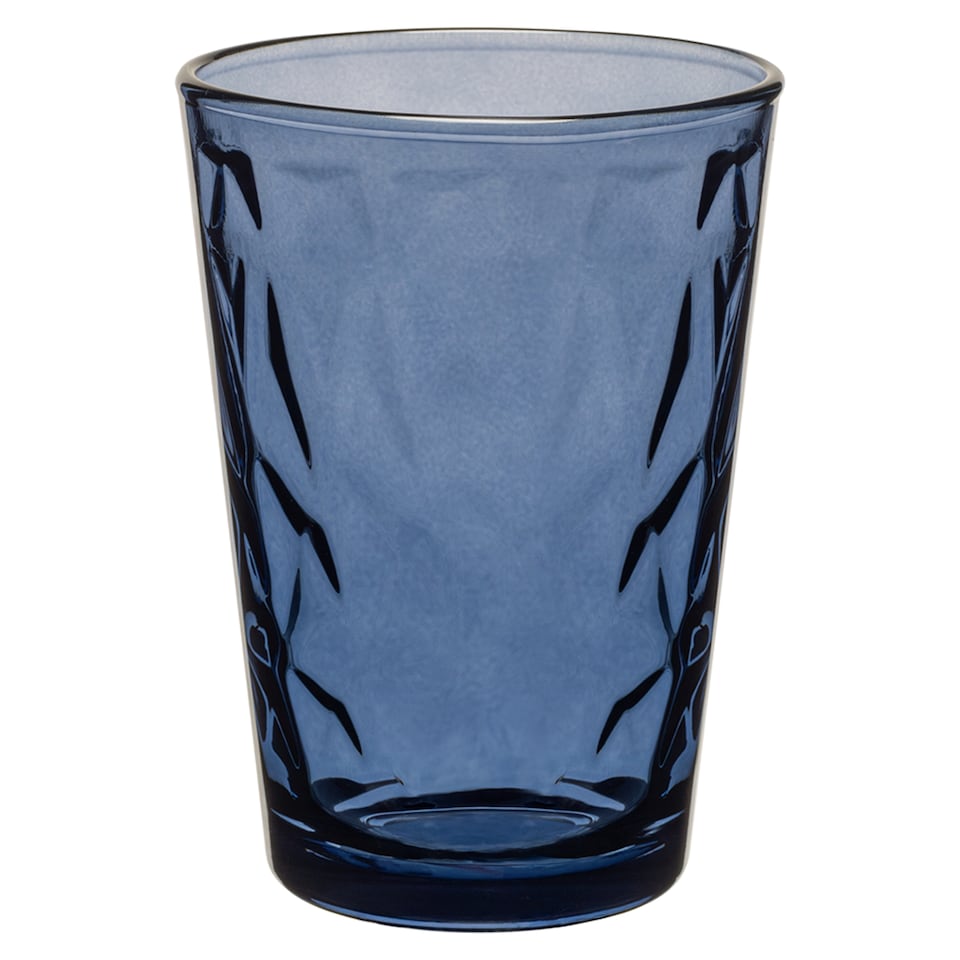 image 1 of F&F Home Shades of Blue Water Glass 4 Pack