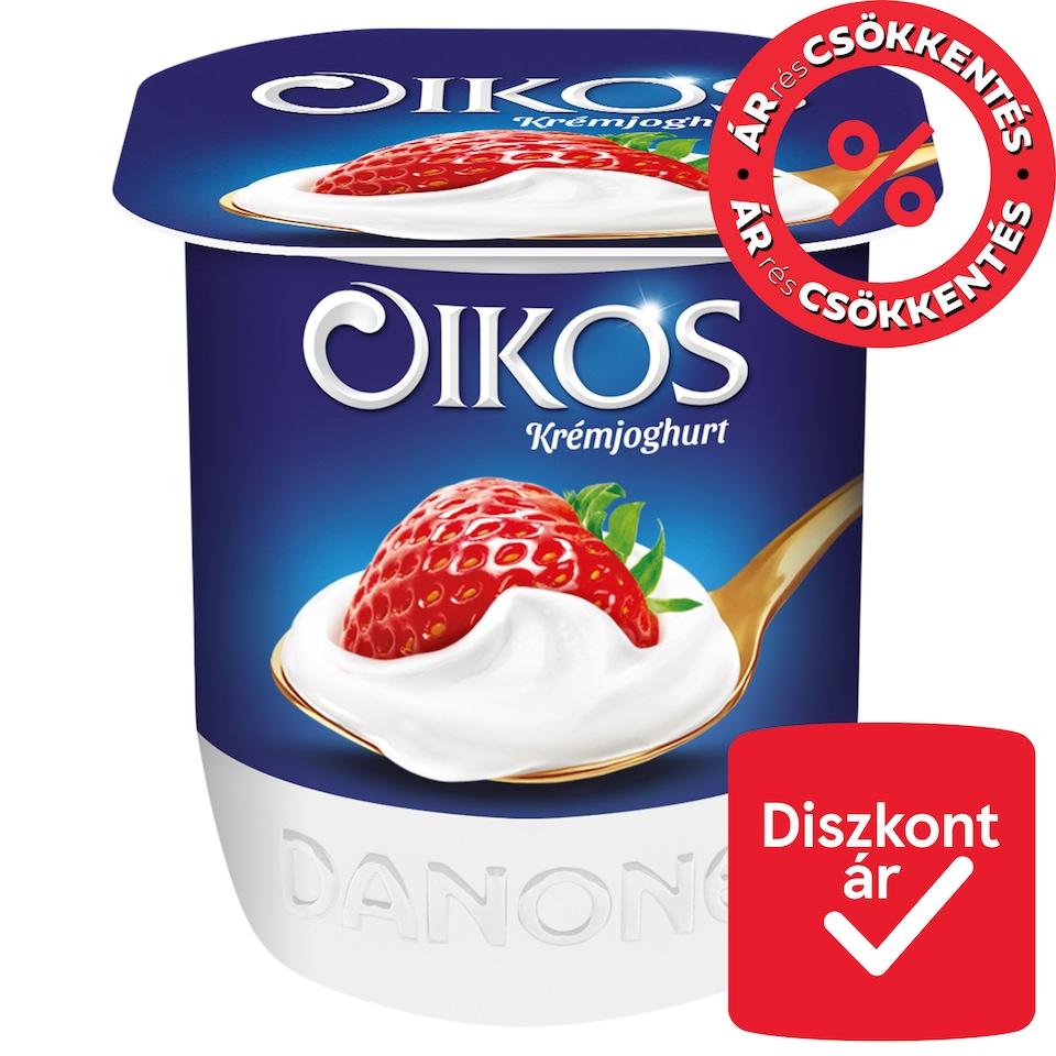 Danone Oikos Strawberry Yogurt with Live Cultures 125 g