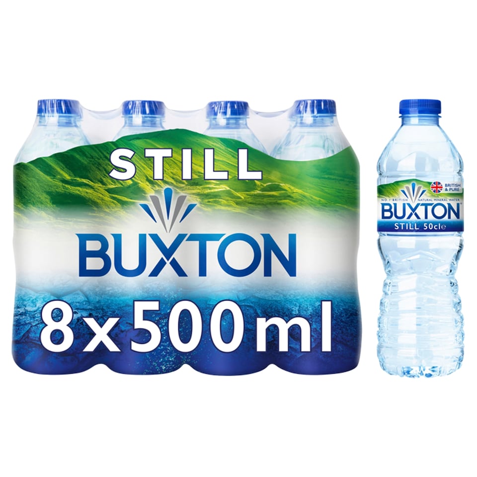 image 1 of Buxton Still Natural Mineral Water Multipack 8x500ml