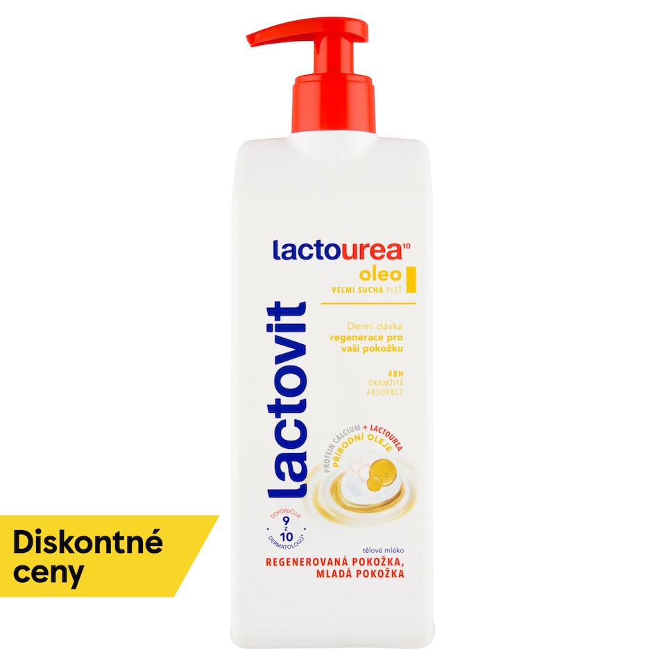 obrázok 1 z Lactovit Lactourea¹⁰ Oleo telové mlieko 400 ml