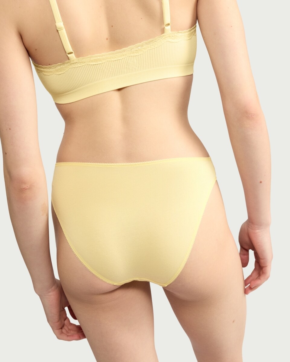 image 1 of F&F 5-Pack Cotton Rich Printed High Leg Briefs in Multi