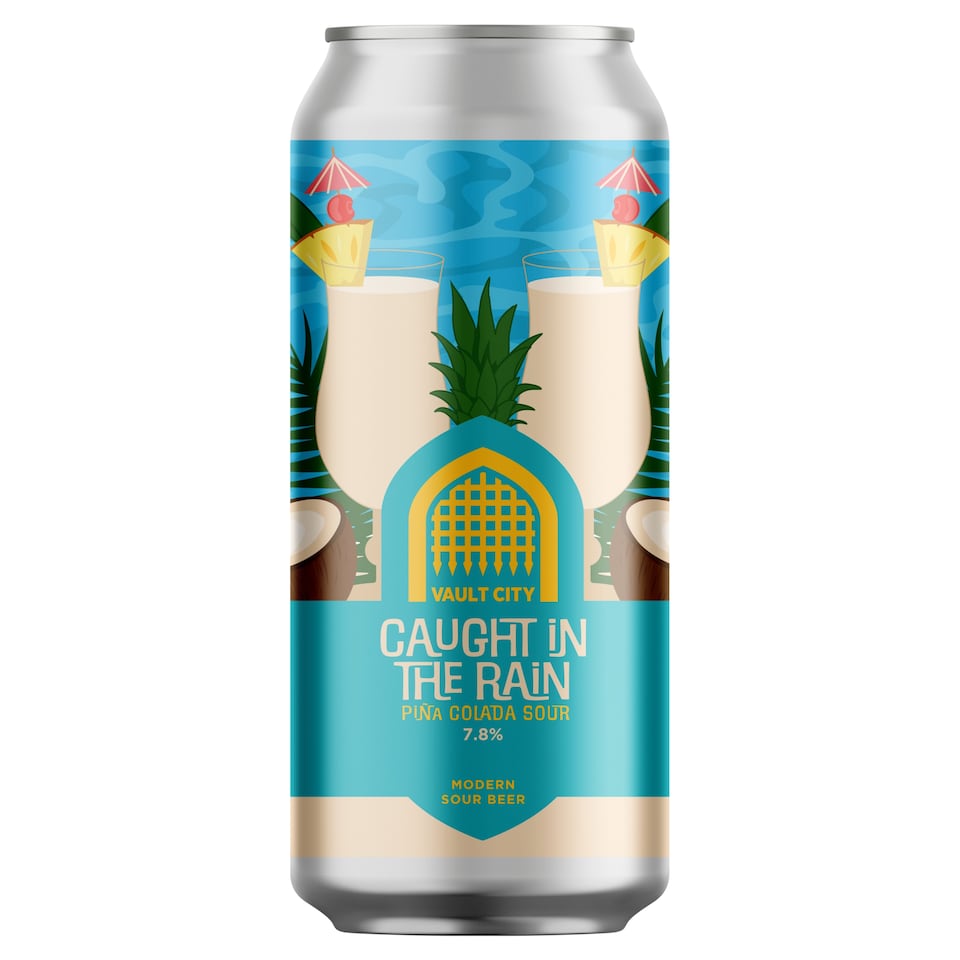 Vault City Caught In The Rain Pina Colada Sour Beer 440ml